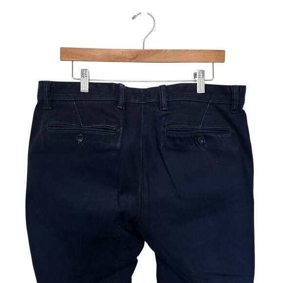 Banana Republic Navy Blue Fulton Skinny Pants Sz 34x30 - Picture 5 of 6